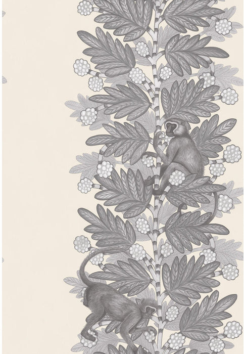 Cole & Son Acacia Grey & White Wallpaper 109/11053.CS.0