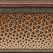 Cole & Son Zulu Border Red & Brown Wallpaper 109/13060.CS.0