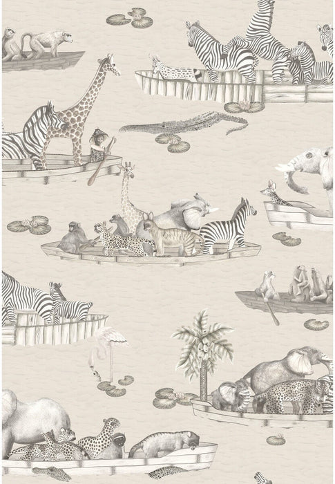 Cole & Son Zambezi Neutral Wallpaper 109/14062.CS.0