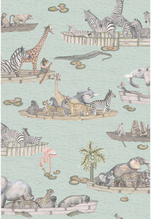 Cole & Son Zambezi Multi-Coloured Wallpaper 109/14063.CS.0