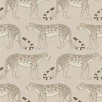 Cole & Son Leopard Walk Stone Wallpaper 109/2012.CS.0