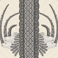 Cole & Son Jabu Black & White Wallpaper 109/3014.CS.0