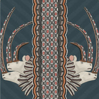 Cole & Son Jabu Blue Wallpaper 109/3015.CS.0