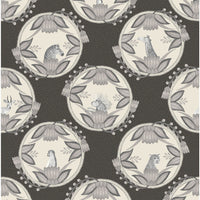 Cole & Son Ardmore Cameos Black & White Wallpaper 109/9043.CS.0