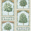 Cole & Son Sultan's Palace Print Room Blue & Duck Egg Wallpaper 113/10030.CS.0