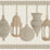 Cole & Son Fez Gilver & Parchment Wallpaper 113/6014.CS.0