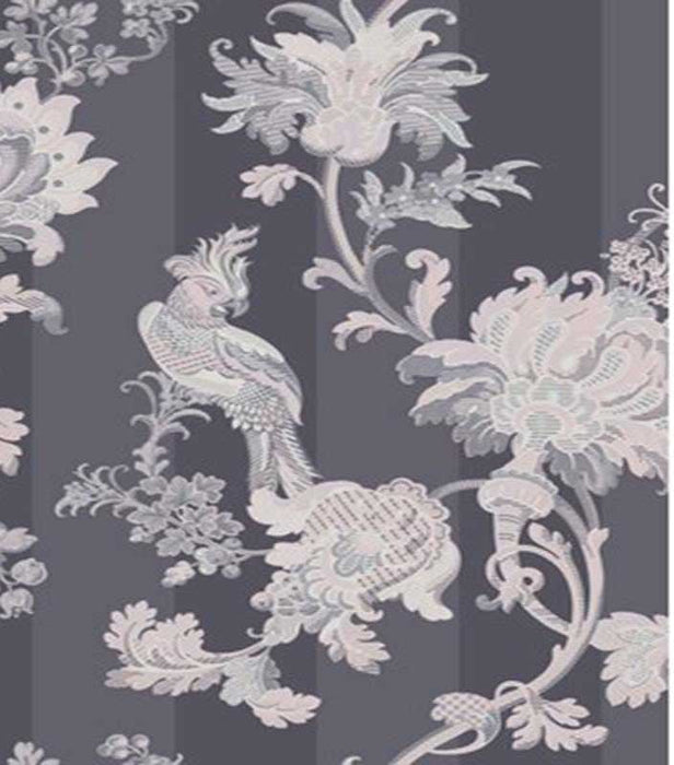 Cole & Son Zerzura Slate Grey & Blush Pink Wallpaper 113/8023.CS.0