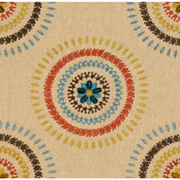 Lee Jofa Hazel Embroidery Teal Fabric 2012115.534.0