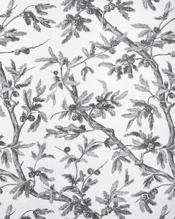 Brunschwig & Fils Branches De Pin Wc Grey Wallpaper P8025100.116.0