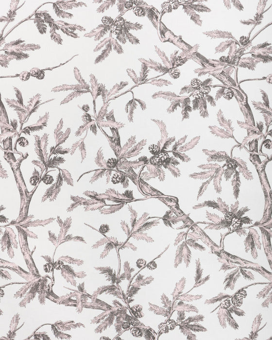 Brunschwig & Fils Branches De Pin Wc Pink Wallpaper P8025100.17.0