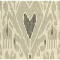Lee Jofa Khalat Ikat Ebony/Pewter Fabric 2013138.811.0