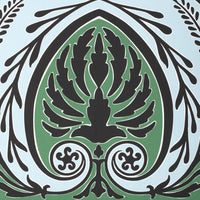 Brunschwig & Fils Frise Palmette Blue Wallpaper P8025103.315.0