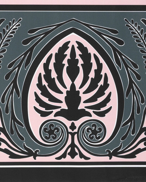 Brunschwig & Fils Frise Palmette Pink Wallpaper P8025103.711.0