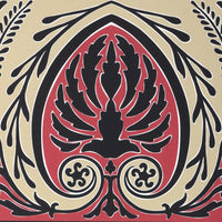 Brunschwig & Fils Frise Palmette Red Wallpaper P8025103.1619.0