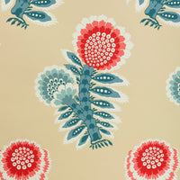 Brunschwig & Fils Kumaly Red/Blue Wallpaper P8025111.195.0