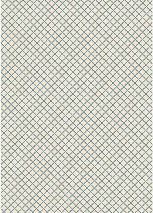 Lee Jofa Bamboo Trellis Blue Fabric Sample 2020115.5.0