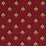 Schumacher Bee Epingle Red Fabric 77410