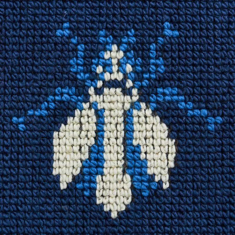 Schumacher Bee Epingle Blue 77411 Fabric | 40% Off (Samples)