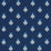 Schumacher Bee Epingle Blue Fabric 77411