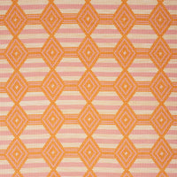 Schumacher Manta Performance Pink & Orange Fabric 77440