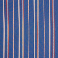Schumacher Kayenta Stripe Blue Fabric 77451