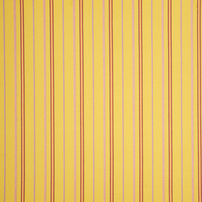Schumacher Kayenta Stripe Yellow Fabric 77452