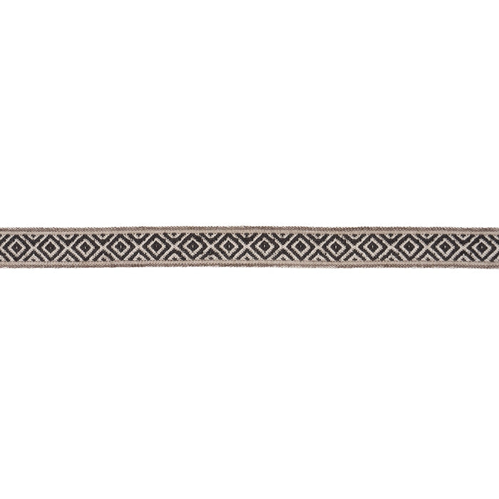 Schumacher Larson Handwoven Tape Brown Trim 77464
