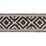 Schumacher Larson Handwoven Tape Brown Trim 77464