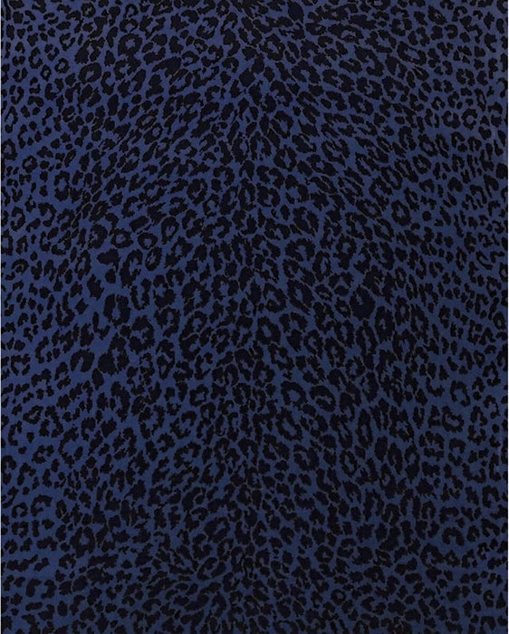 Brunschwig & Fils Madeleine'S Leopard Ink Fabric Sample 8023127.850.0