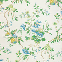 Brunschwig & Fils Locklin Lagoon Wallpaper P8025110.153.0