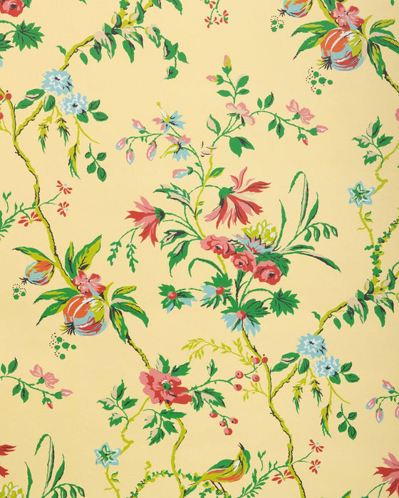 Brunschwig & Fils Locklin Canary Wallpaper P8025110.417.0