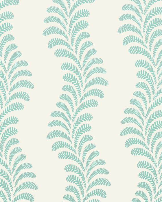 Brunschwig & Fils Vezere Aqua Wallpaper P8025112.13.0