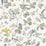 Cole & Son Winter Birds Yellow & Grey Wallpaper 100/2008.CS.0