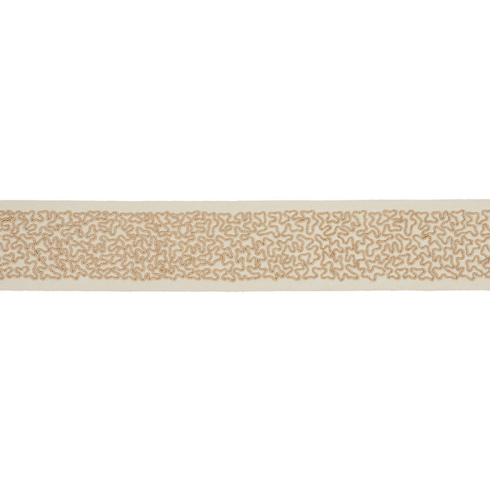 Schumacher Vermicelli Beaded Tape Gold Trim 77481