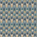 GP & J Baker Compass Blue Fabric BP11139.2.0