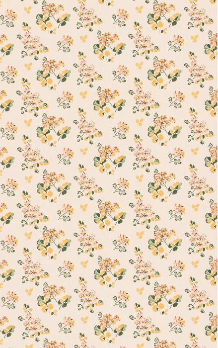 GP & J Baker Forest Flower Spice/Ochre Fabric BP11134.4.0