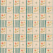GP & J Baker Forget-Me-Not Teal/Spice Fabric BP11137.4.0