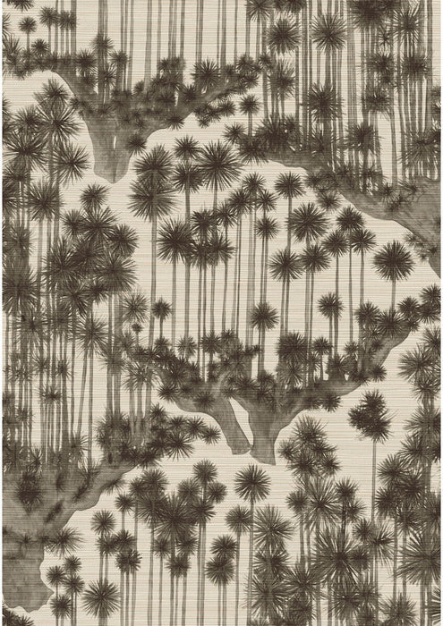 Cole & Son Japanese Woods Sisal Mocha Wallpaper 126/6024.CS.0