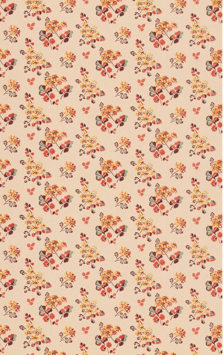 GP & J Baker Forest Flower Earth Fabric BP11134.5.0