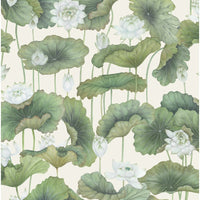 Cole & Son Lily Lotus White/Cream Wallpaper 126/9034.CS.0