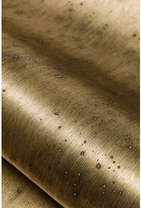 Winfield Thybony Aurora Etched Gold Wallpaper Sample WMT5018.WT.0