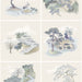 Cole & Son Tile Toile Blue Wallpaper 126/10036.CS.0