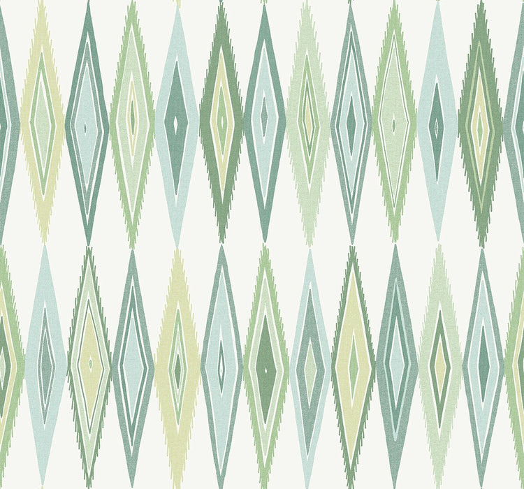 Winfield Thybony Bowfin Limeade Wallpaper Sample WTK20004.WT.0