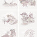 Cole & Son Tile Toile Pink Wallpaper 126/10035.CS.0