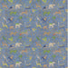 GP & J Baker Noah'S Ark Blue Fabric BP11133.2.0