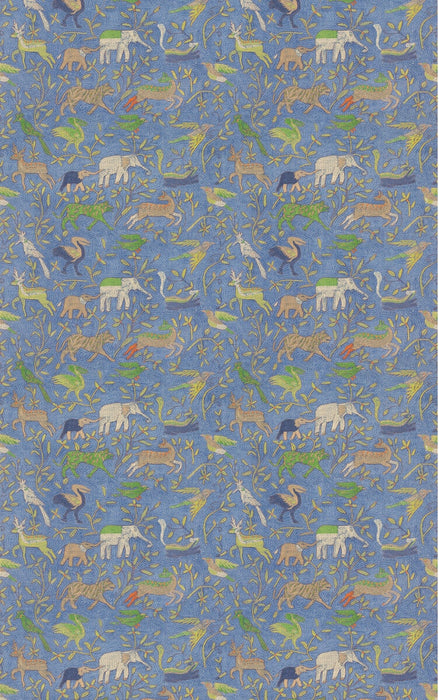 GP & J Baker Noah'S Ark Blue Fabric BP11133.2.0