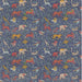GP & J Baker Noah'S Ark Indigo Fabric BP11133.5.0