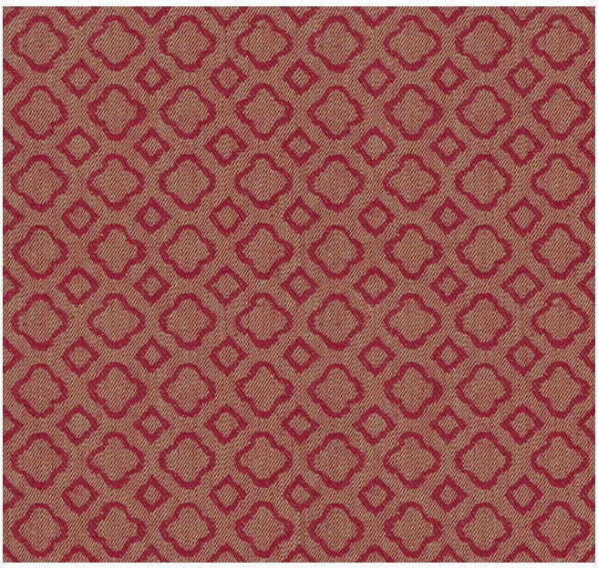 Lee Jofa Castille Crimson Fabric Sample 2011137.19.0