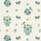 GP & J Baker Roar Stitch Blue/Green Wallpaper BW45165.3.0
