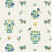 GP & J Baker Roar Stitch Blue/Green Wallpaper BW45165.3.0